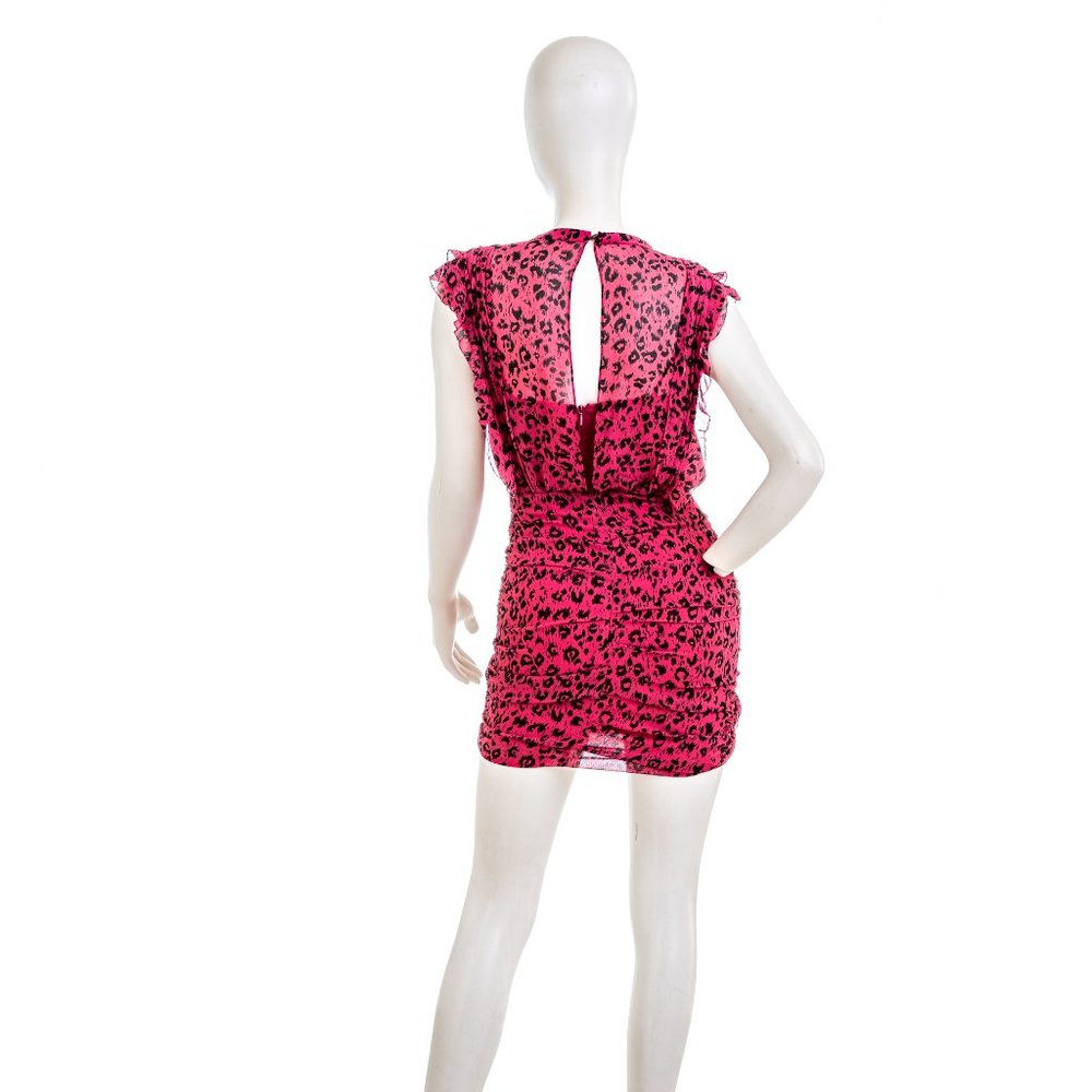 ALLSAINTS Hali Roar Mini Dress Size 2 - Picture 4 of 5